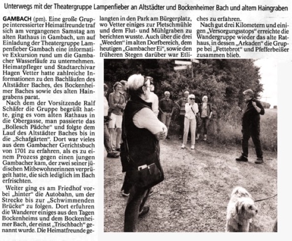 Bericht Butzbacher Zeitung